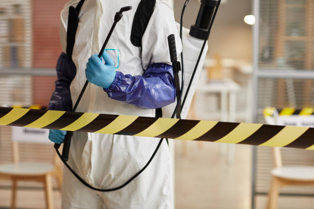 Professional Biohazard technician working in Port Lavaca, TX
